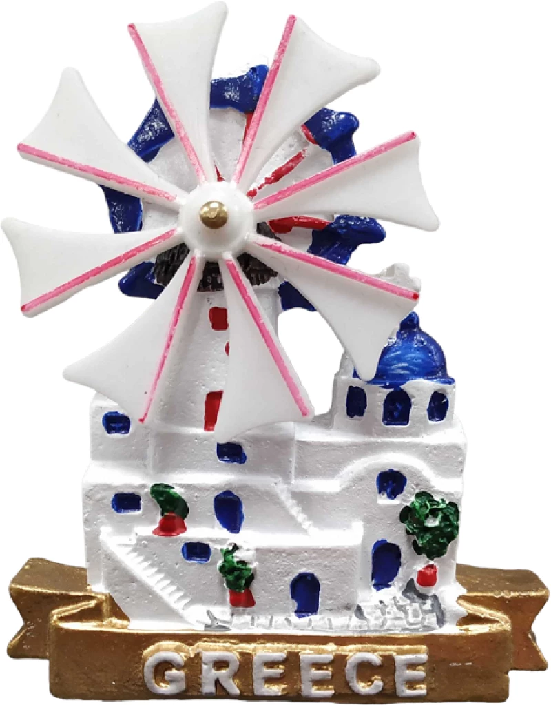 Tουριστικό μαγνητάκι Souvenir – Σετ 12pcs - Resin Magnet - 678200
