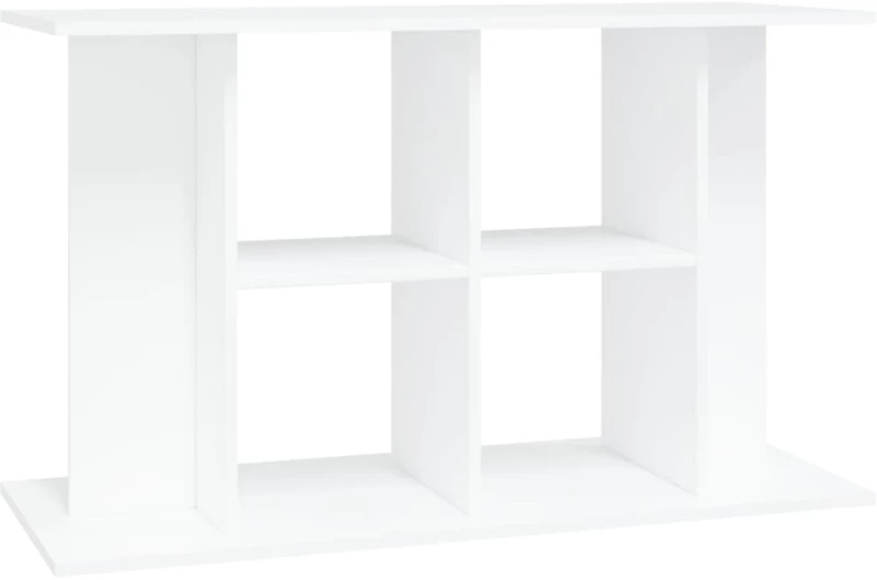vidaXL Βάση Ενυδρείου Λευκή 100 x 40 x 60 εκ. από Επεξεργασμένο Ξύλο