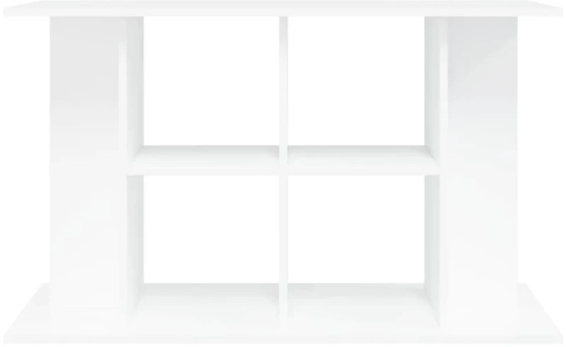 vidaXL Βάση Ενυδρείου Λευκή 100 x 40 x 60 εκ. από Επεξεργασμένο Ξύλο