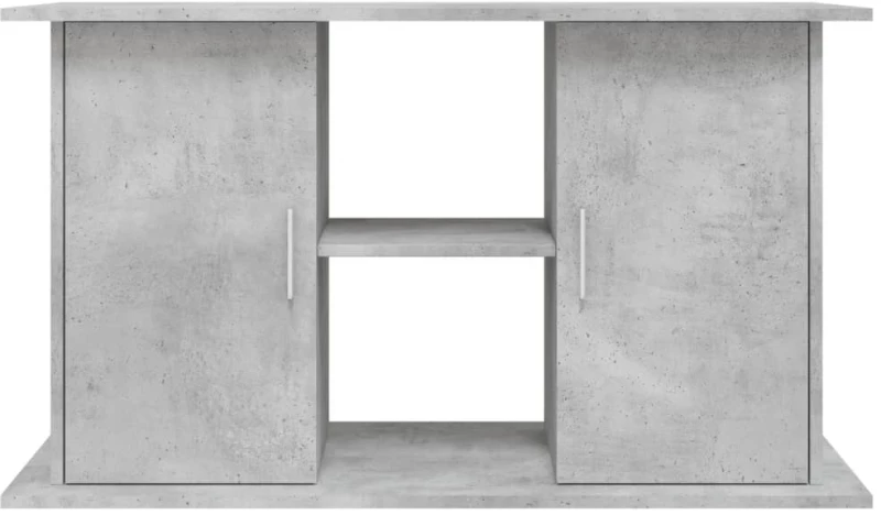 vidaXL Βάση Ενυδρείου Γκρι Σκυροδ. 101x41x58 εκ. Επεξεργασμένο Ξύλο