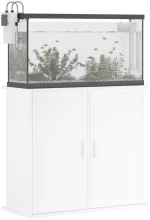vidaXL Βάση Ενυδρείου Λευκή 81 x 36 x 73 εκ. από Επεξεργασμένο Ξύλο