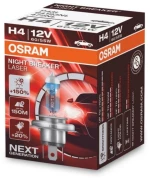 Λάμπα Αυτοκινήτου Osram 64193NL H4 12V 60/55W 3900K