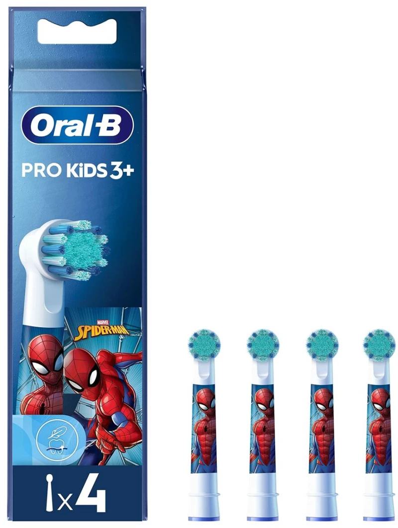 Ανταλλακτικό Ηλεκτρικής Οδοντόβουρτσας Oral-B EB10 4 FFS SPIDERMAN
