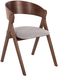 ΚΑΡΕΚΛΑ NEKKER HM9739.01 RUBBERWOOD ΣΕ ΚΑΡΥΔΙ-ΜΠΕΖ ΥΦΑΣΜΑ ΚΑΘΙΣΜΑ 56x55x78Yεκ.