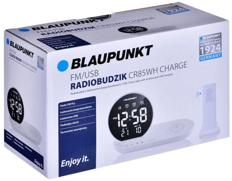 Ξυπνητήρι Blaupunkt CR85WH Λευκό