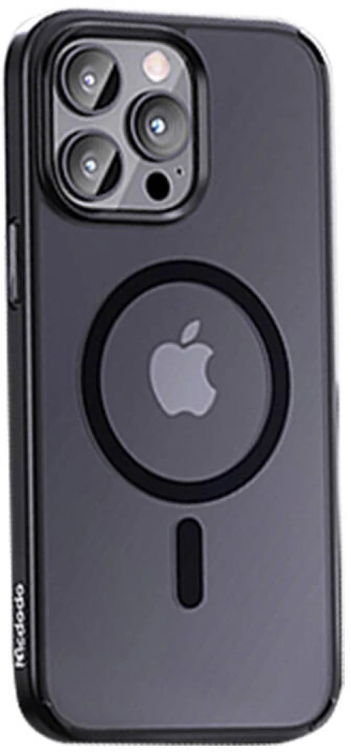 Magnetic case McDodo for iPhone 15 Pro Max (black)