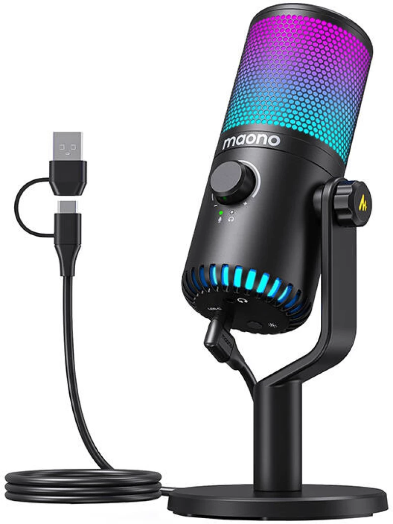 Gaming Microphone Maono DM30RGB (black)