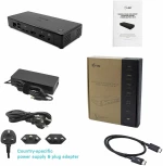 Dockstation i-Tec TB3CDUALDPDOCKPD Μαύρο