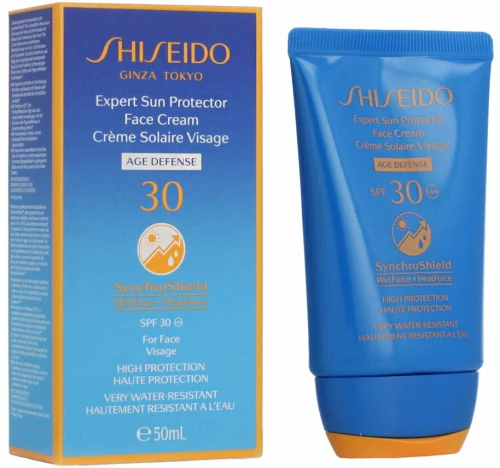 Αντιηλιακό Προσώπου Shiseido SynchroShield Spf 30 50 ml