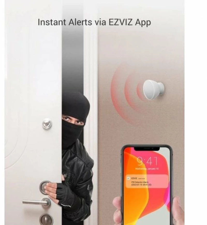 Συναγερμός Ezviz Τοποθέτηση σε τοίχο