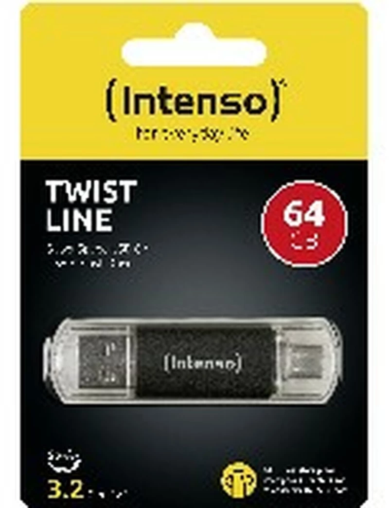 Στικάκι USB INTENSO 3539490 Ανθρακί 64 GB