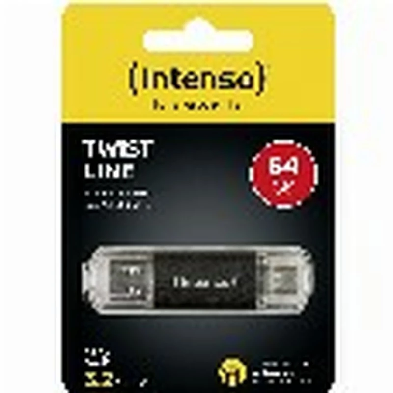 Στικάκι USB INTENSO 3539490 Ανθρακί 64 GB