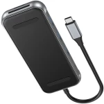 USB Hub Vention TFMHB Μαύρο/Ασημί