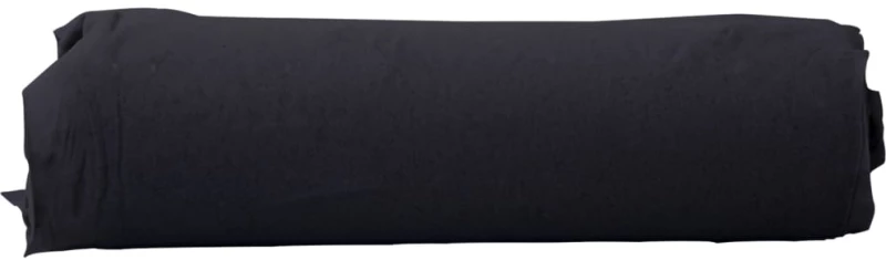 vidaXL Μεμβράνη με Γεωύφασμα Μαύρη 1 x 50 μ. Πολυεστερικές Ίνες