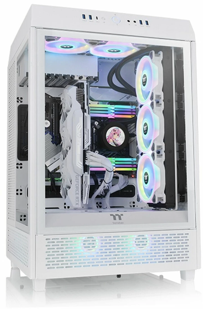 Κουτί Μέσος Πύργος ATX THERMALTAKE The Tower 500 ATX Λευκό