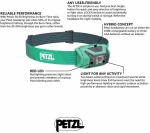 Προβολέας με LED για το Κεφάλι Petzl E063AA02 Πράσινο (1 μονάδα)