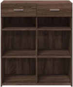 vidaXL Ντουλάπι Καφέ Δρυς 80x42,5x93 εκ. Επεξεργασμένο Ξύλο