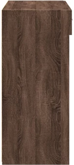 vidaXL Ντουλάπι Καφέ Δρυς 80x42,5x93 εκ. Επεξεργασμένο Ξύλο
