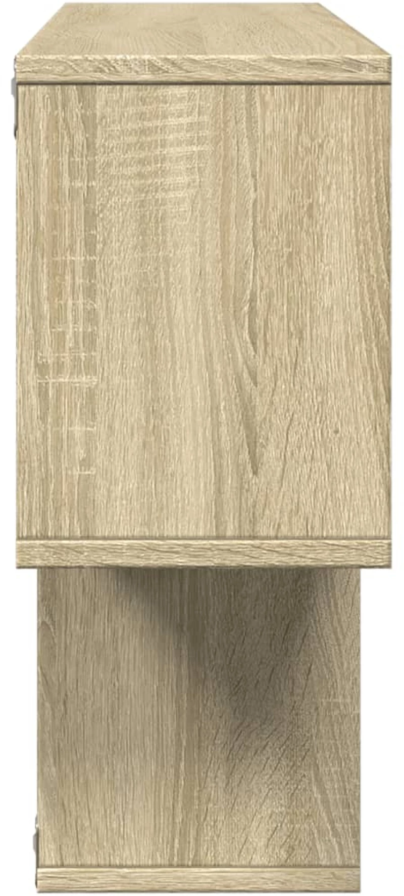 vidaXL Ράφι Τοίχου Sonoma Δρυς 100x20x53 εκ. από Επεξεργασμένο Ξύλο
