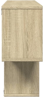 vidaXL Ράφι Τοίχου Sonoma Δρυς 100x20x53 εκ. από Επεξεργασμένο Ξύλο