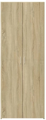 vidaXL Ντουλάπι Sonoma Δρυς 70x42,5x185 εκ. από Επεξεργασμένο Ξύλο
