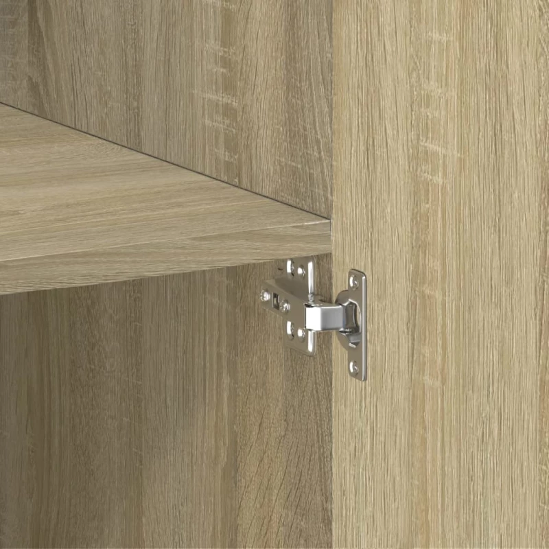 vidaXL Ντουλάπι Sonoma Δρυς 70x42,5x185 εκ. από Επεξεργασμένο Ξύλο