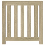 vidaXL Κάλυμμα Καλοριφέρ Sonoma Δρυς 78x20x82 εκ. Επεξεργασμένο Ξύλο