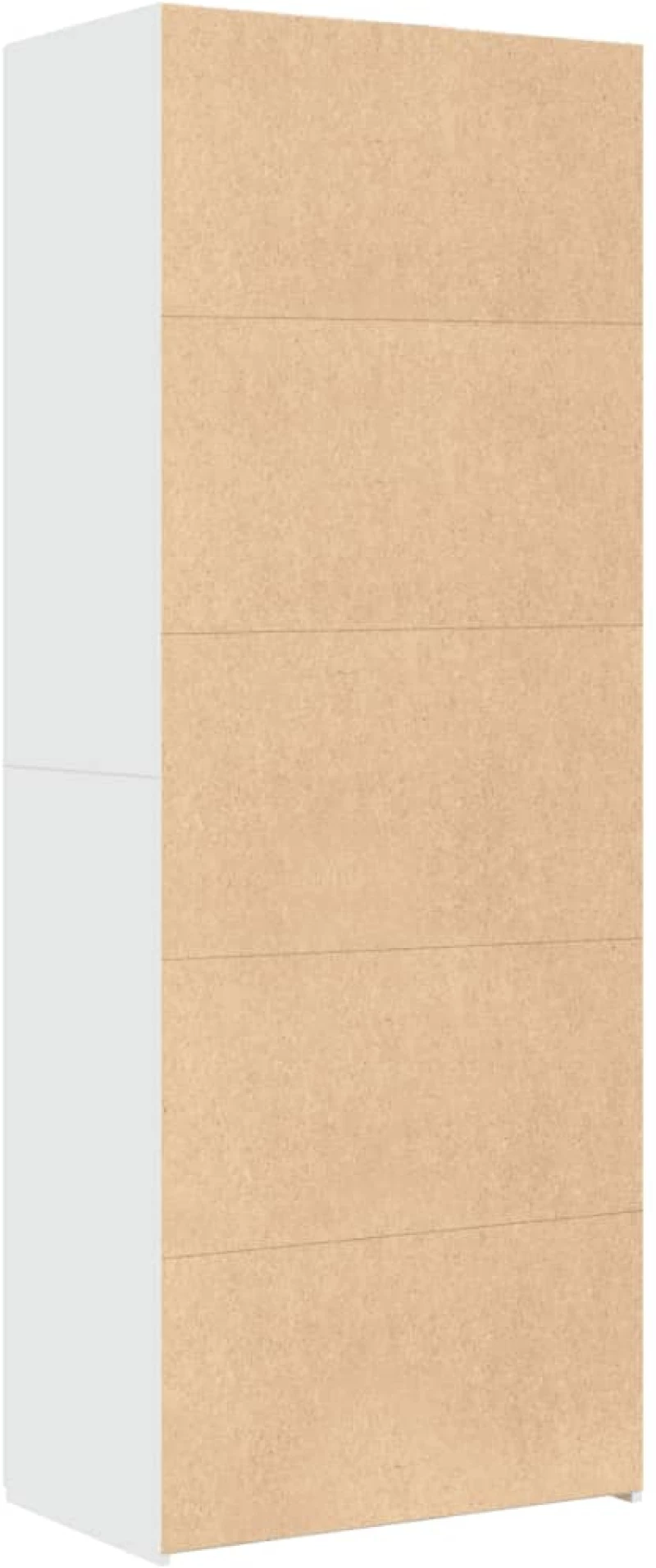 vidaXL Ντουλάπι Λευκό 70x42,5x185 εκ. Επεξεργασμένο Ξύλο