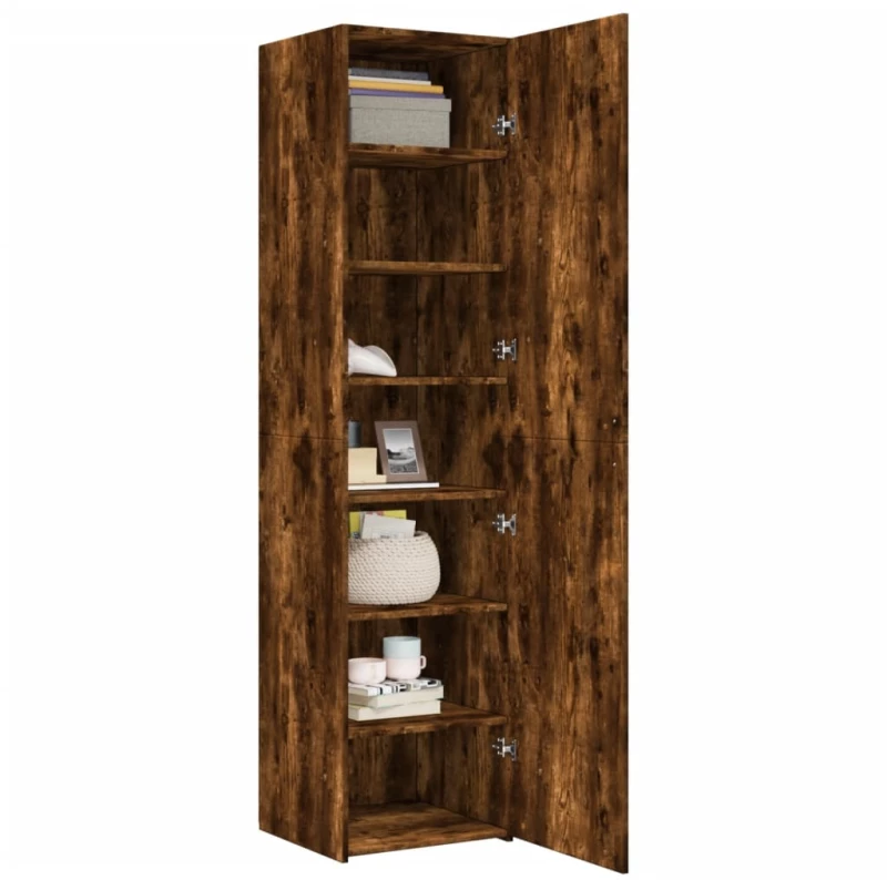 vidaXL Ντουλάπι Καπνιστή Δρυς 45x42,5x185 εκ. από Επεξεργασμένο Ξύλο