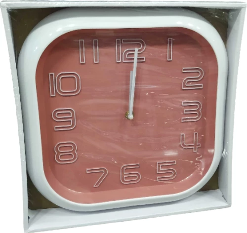 Ρολόι τοίχου - 735B - 130130 - Pink