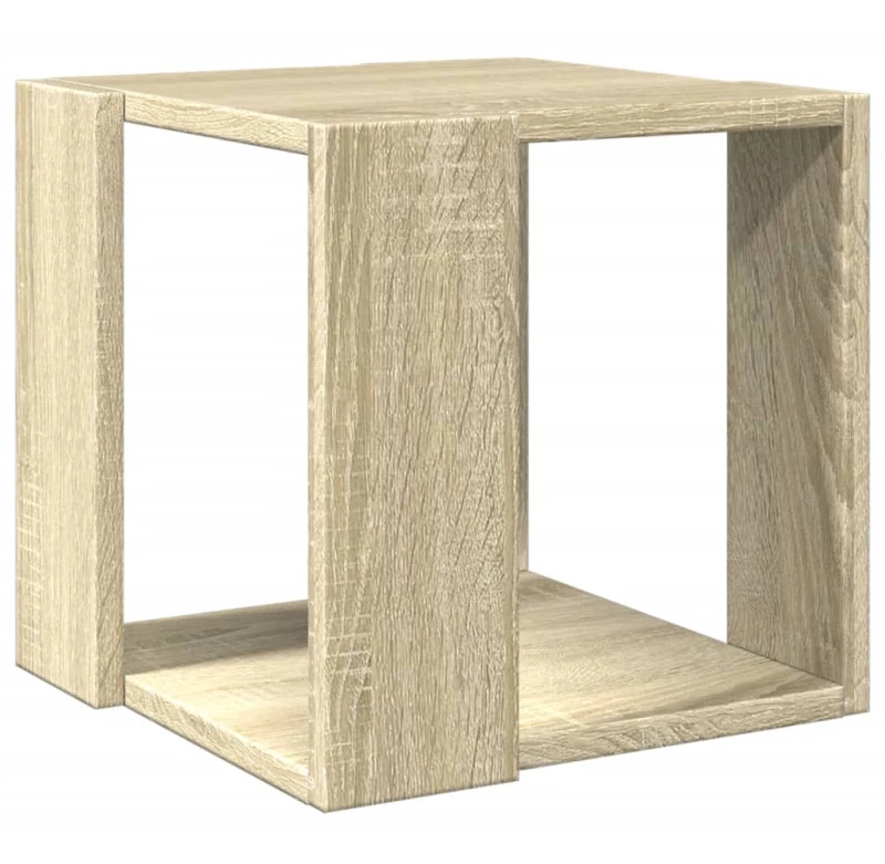 vidaXL Τραπέζι Σαλονιού Sonoma Δρυς 32x32x30 εκ. Επεξεργασμένο Ξύλο