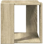vidaXL Τραπέζι Σαλονιού Sonoma Δρυς 32x32x30 εκ. Επεξεργασμένο Ξύλο