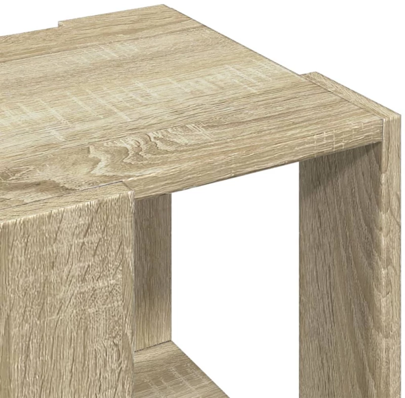 vidaXL Τραπέζι Σαλονιού Sonoma Δρυς 32x32x30 εκ. Επεξεργασμένο Ξύλο