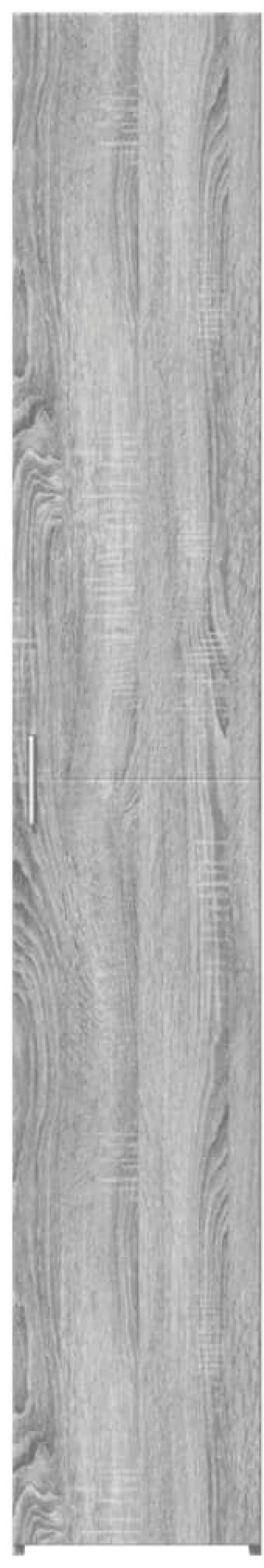 vidaXL Ντουλάπι Γκρι Sonoma 30x42,5x185 εκ. από Επεξεργασμένο Ξύλο