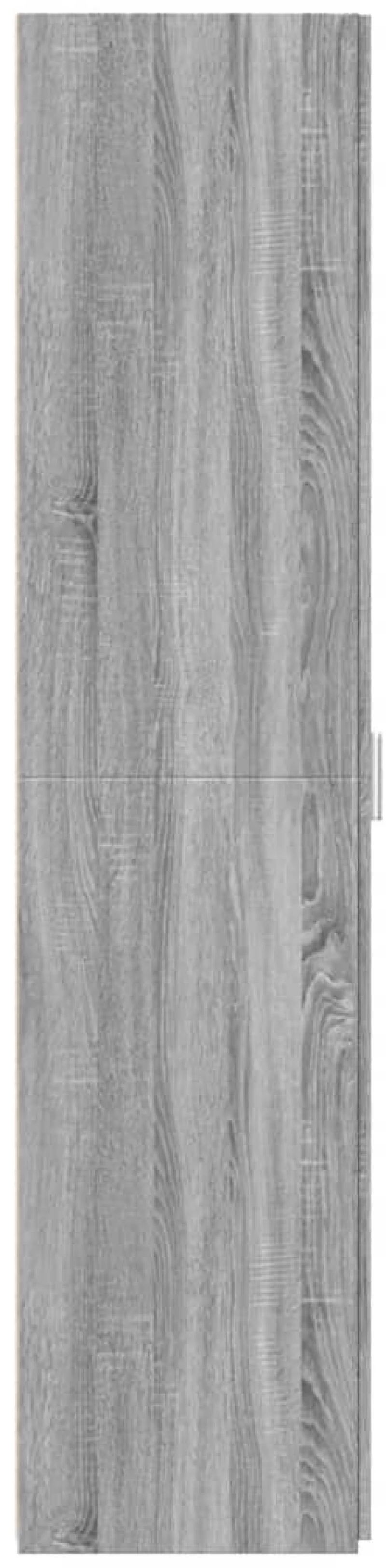 vidaXL Ντουλάπι Γκρι Sonoma 30x42,5x185 εκ. από Επεξεργασμένο Ξύλο