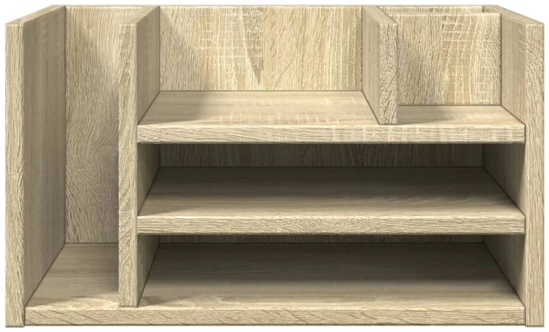 vidaXL Έπιπλο Οργάνωσης Γραφείου Sonoma Δρυς 44,5x24x25 εκ Επεξ. Ξύλο