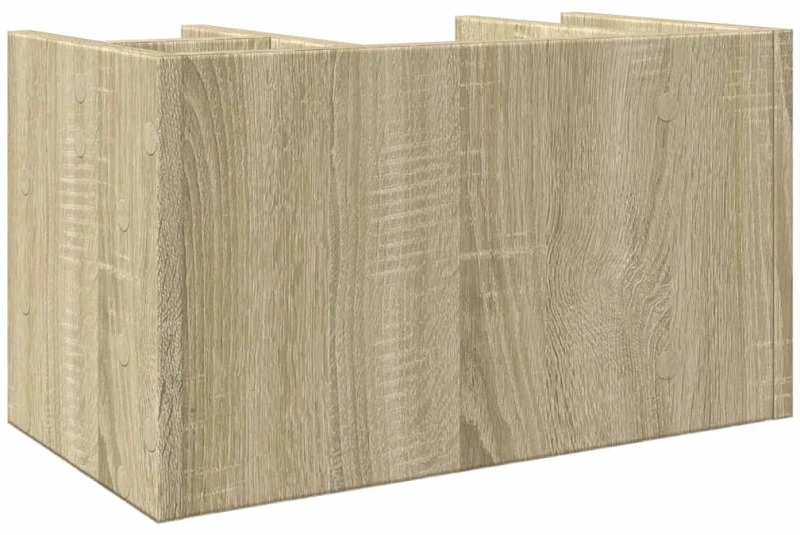 vidaXL Έπιπλο Οργάνωσης Γραφείου Sonoma Δρυς 44,5x24x25 εκ Επεξ. Ξύλο