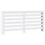 vidaXL Κάλυμμα Καλοριφέρ Λευκό 175x20x82 εκ. από Επεξεργασμένο Ξύλο