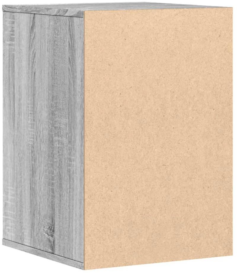 vidaXL Συρταριέρα Γκρι Sonoma 40x41x58 εκ. από Επεξεργ. Ξύλο