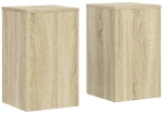 vidaXL Βάσεις Φυτών 2 Τεμ. Sonoma Δρυς 30x30x50 εκ. Επεξεργασμένο Ξύλο
