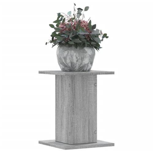 vidaXL Βάσεις Φυτών 2 Τεμ. Γκρι Sonoma 30x30x40 εκ. Επεξεργασμένο Ξύλο