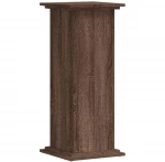 vidaXL Βάσεις Φυτών Καφέ Δρυς 33x33x80 εκ. Επεξεργασμένο Ξύλο