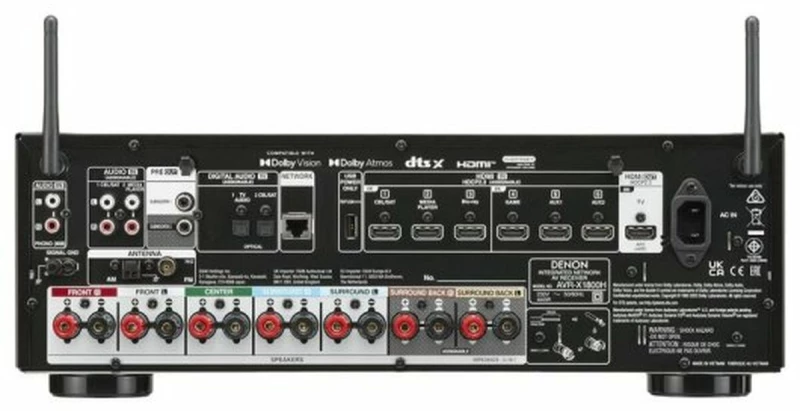 Δέκτης AV Denon AVR-X1800H