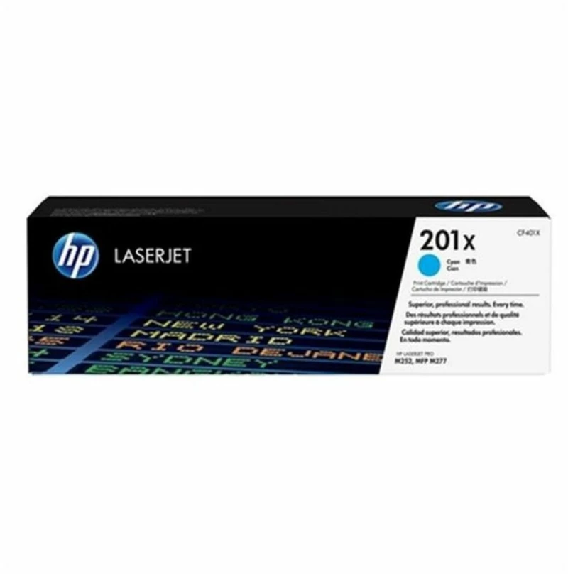 Γνήσιο Toner HP 201X Κυανό