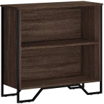 vidaXL Βιβλιοθήκη Καφέ Δρυς 80x31x74,5 εκ. από Επεξεργασμένο Ξύλο