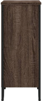 vidaXL Βιβλιοθήκη Καφέ Δρυς 80x31x74,5 εκ. από Επεξεργασμένο Ξύλο