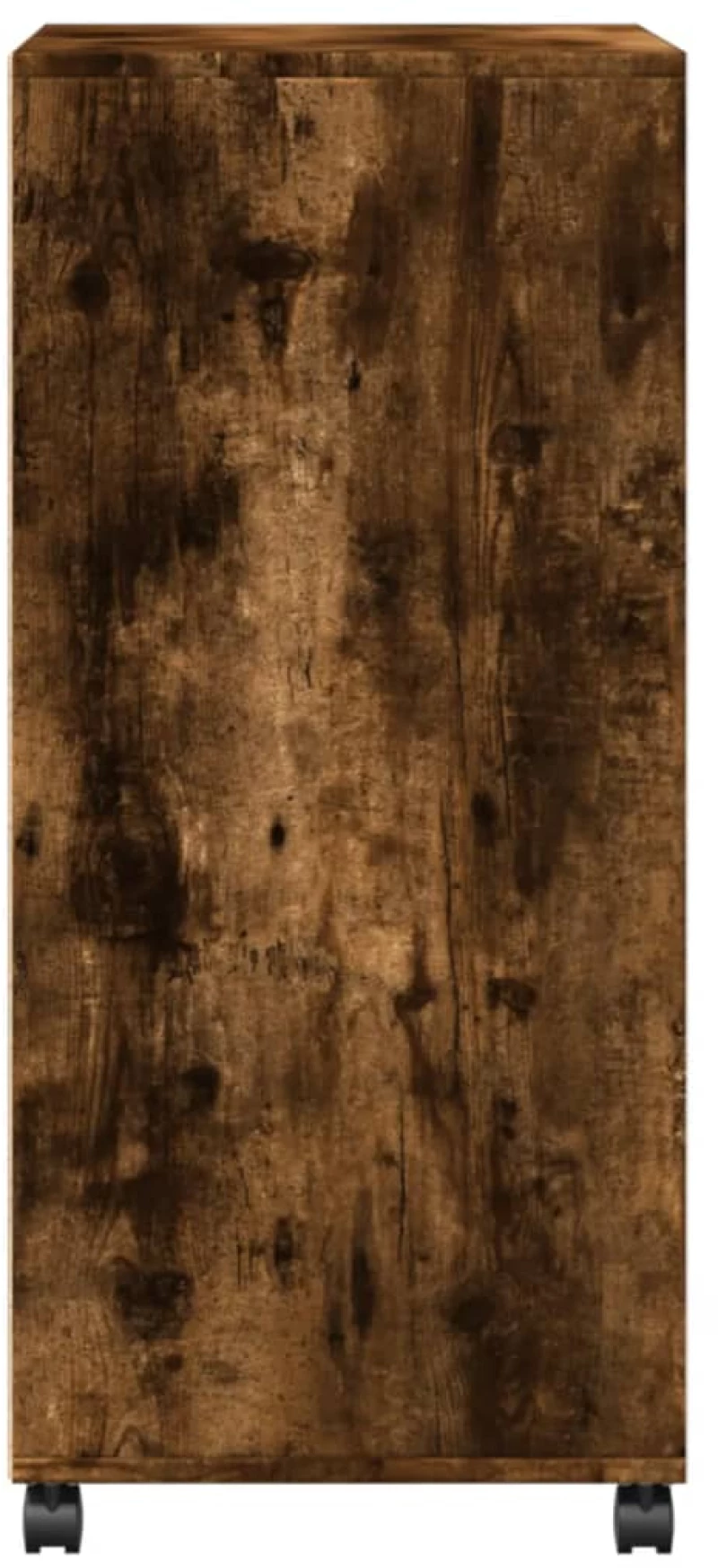 vidaXL Ντουλάπι Με Ροδάκια Καπνιστή Δρυς 55x40x91 εκ. Επεξ. Ξύλο