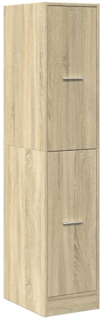 vidaXL Συρταριέρα Γενικής Χρήσης Sonoma Δρυς 30x41x144,5εκ Επεξ. Ξύλο