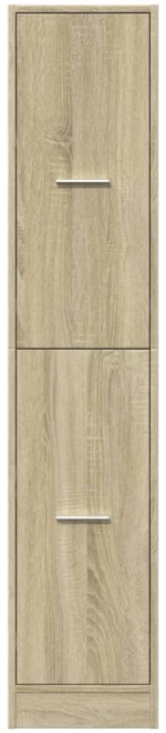 vidaXL Συρταριέρα Γενικής Χρήσης Sonoma Δρυς 30x41x144,5εκ Επεξ. Ξύλο