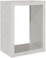 vidaXL Ραφιέρα Καυσόξυλων 60x40x80 εκ. από Ανοξείδωτο ατσάλι